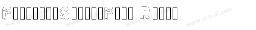FollowerSpookyFont R字体转换